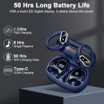 Auriculares Bluetooth 5.3 con HD Mic y Reducción de Ruido ENC